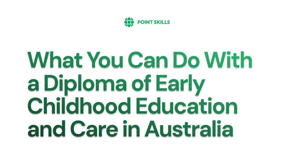 Diploma-qualified early childhood educator working with children in Australia